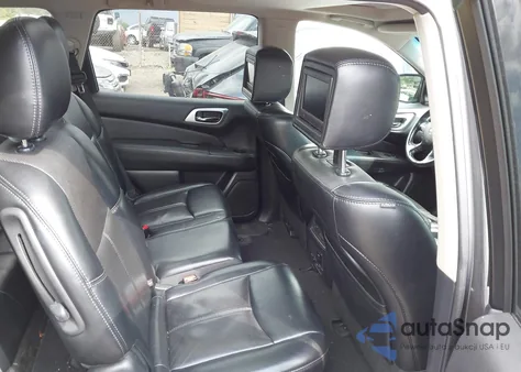 2015 Nissan Pathfinder Platinum z USA, uszkodzony, nr VIN 5N1AR2MM5FC616251